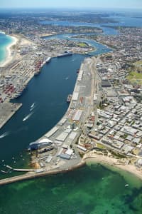 Aerial Image of FREMANTLE INNER HARBOUR