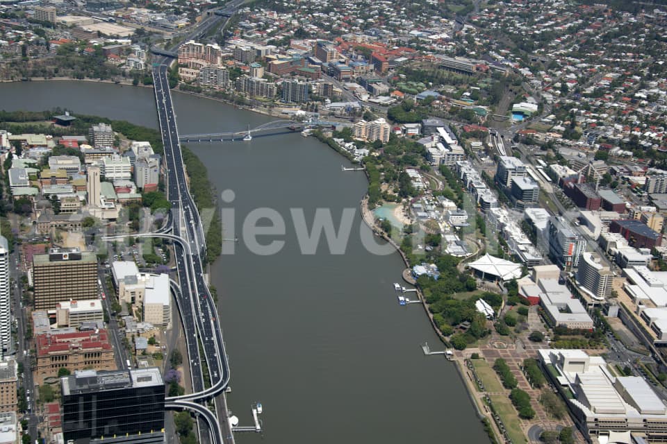 Aerial Image of South Bank Brisbane
