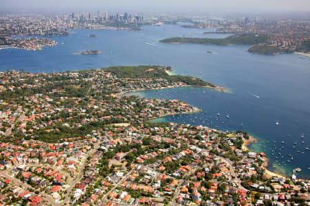 Aerial Image of VAUCLUSE VAUCLUSE POINT TO CITY SCAPE