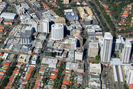 Aerial Image of ST  LEONARDS BUSINESS DISTRICT