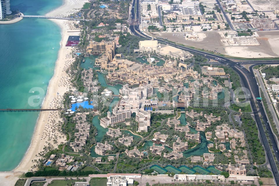 Aerial Image of Madinat Jumeirah, Dubai