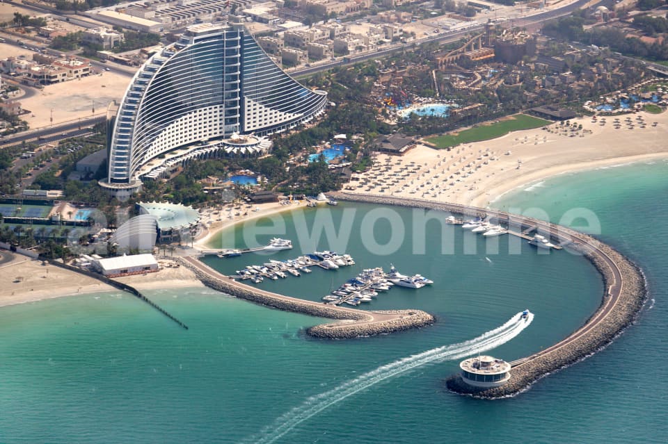 Aerial Image of Jumeirah Beach Hotel, Dubai