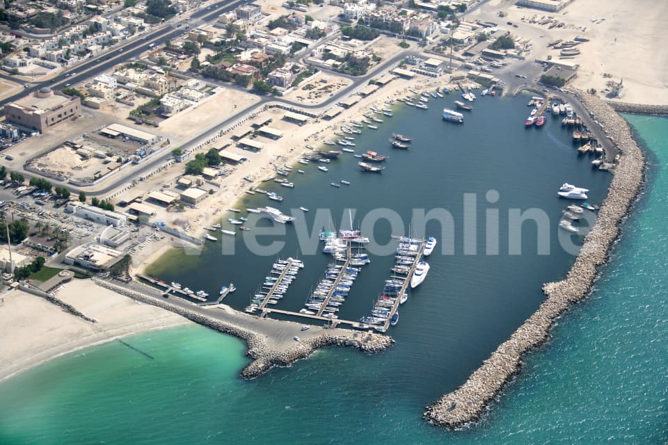 Aerial Image of Dubai Offshore Sailing Club