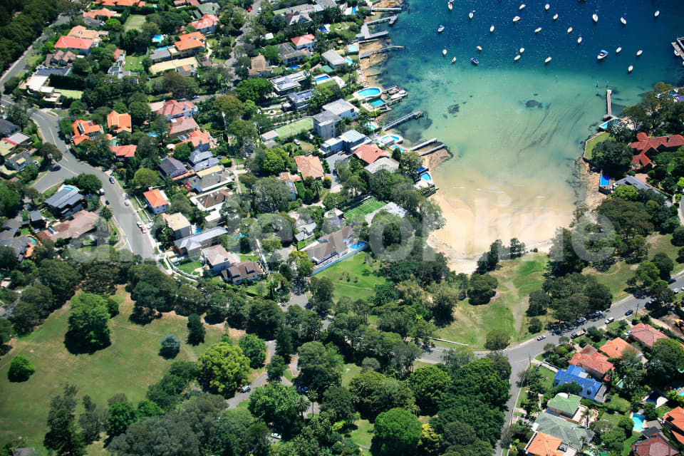 Aerial Image of Vaucluse Bay Vaucluse Park