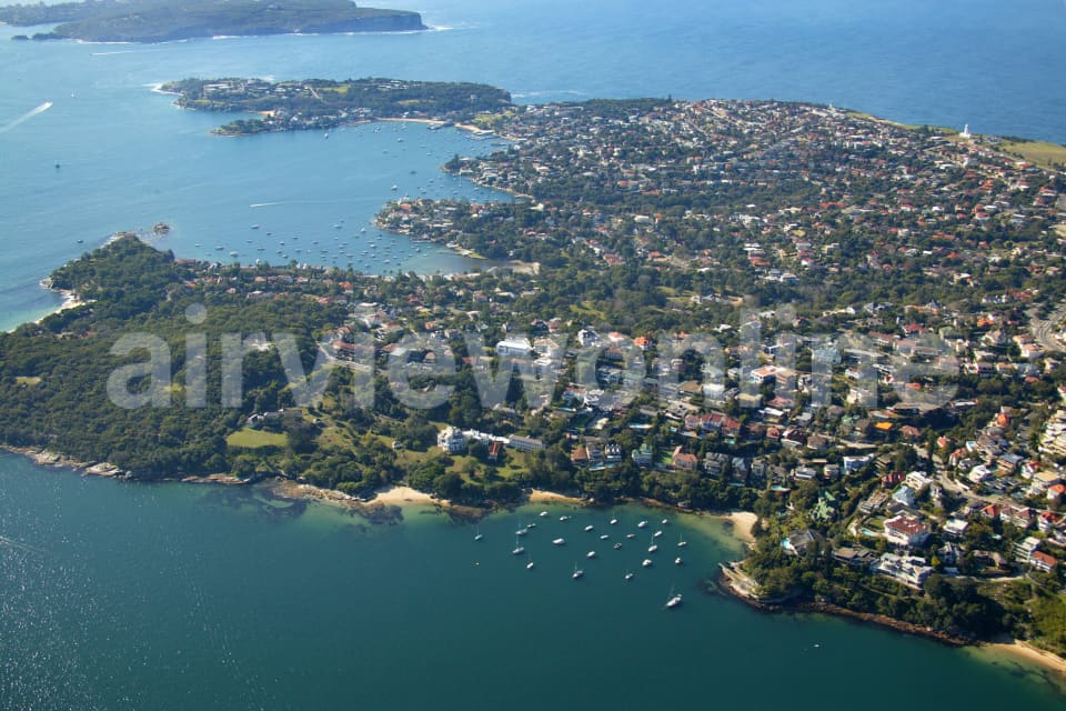 Aerial Image of Vaucluse to North Head