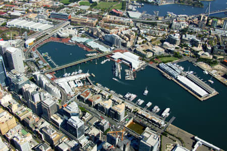 Aerial Image of DARLING HARBOUR PYRMONT BAY