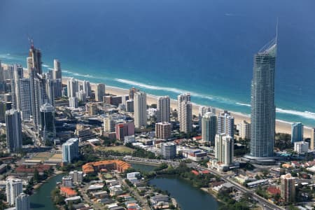 Aerial Image of PARADISE ISLAND SURFERS PARADISE