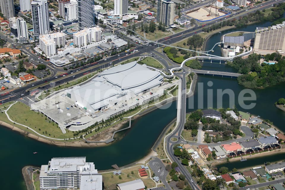 Aerial Image of Gold Coast Convention and Exhibition Centre