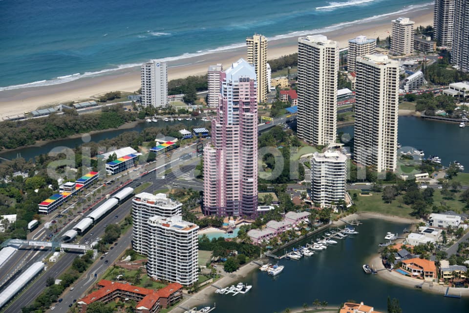 Aerial Image of Paradise Waters Surfers Paradise