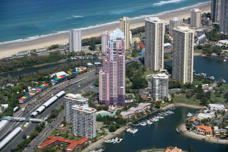 Aerial Image of PARADISE WATERS SURFERS PARADISE