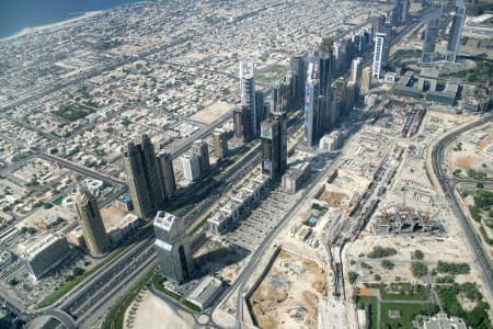 Aerial Photography Sheikh Zayed Rd Dubai Airview Online