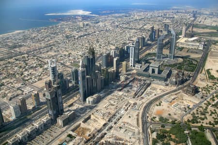 Aerial Image of DUBAI CENTRAL BUSINESS DISTRICT