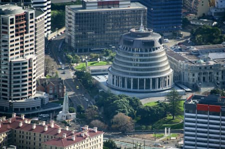 Aerial Image of BEEHIVE WELLINGTON CITY