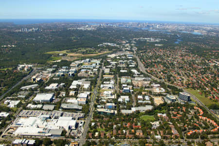 Aerial Image of MACQUARIE CENTRE TO THE CITY