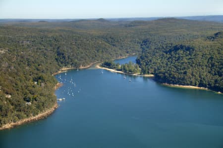 Aerial Photography The Basin, Pittwater Airview Online
