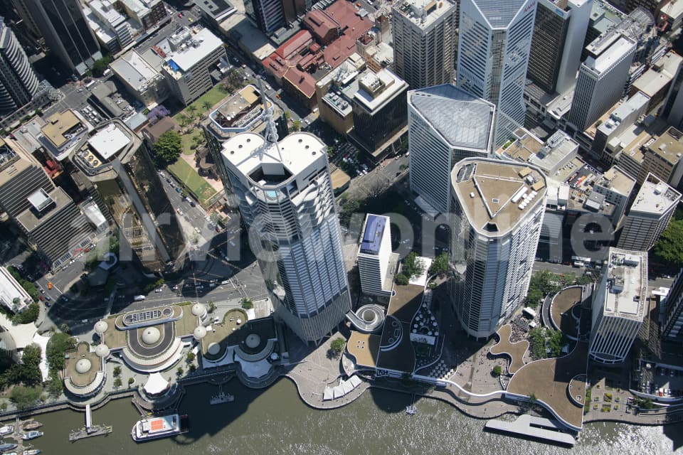 Aerial Image of Brisbane Riverside Centre