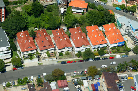 Aerial Image of HOMES AT RUSHCUTTERS BAY