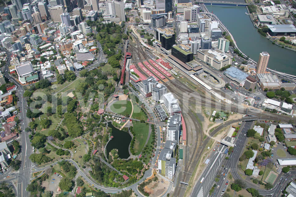 Aerial Image of Petrie Terrace