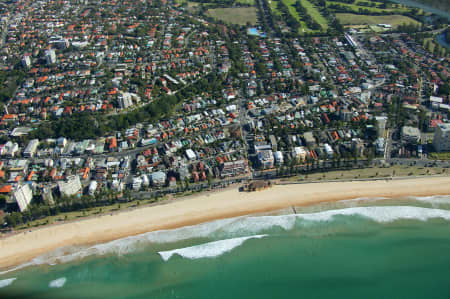 Aerial Image of MANLY BEACH