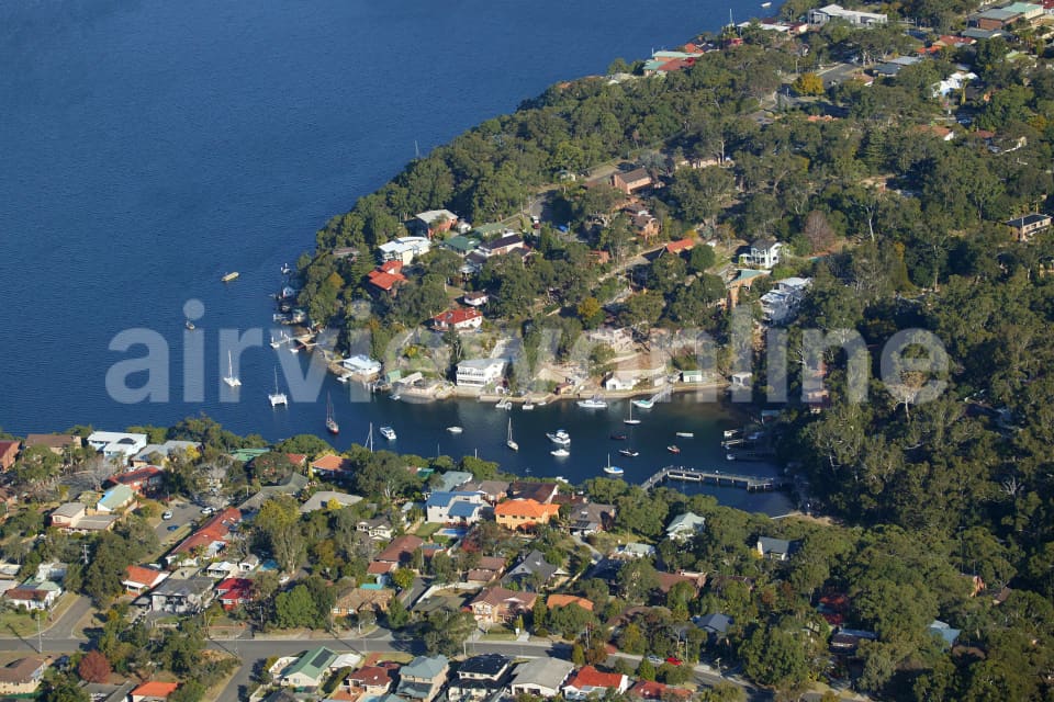 Aerial Image of Gymea Bay Up Close