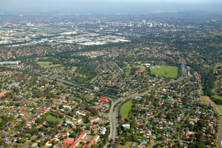 Aerial Image of DUNDAS TO PARRAMATTA