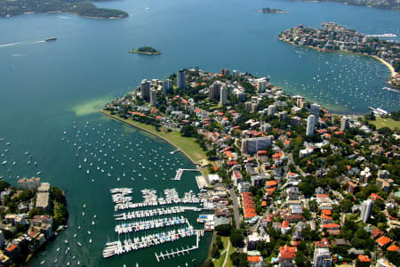 Aerial Image of YACHTING AT DARLING POINT