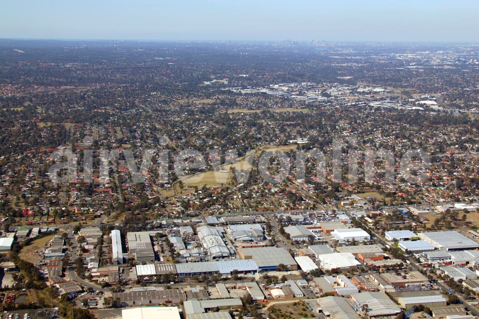 Aerial Image of Blacktown to the City