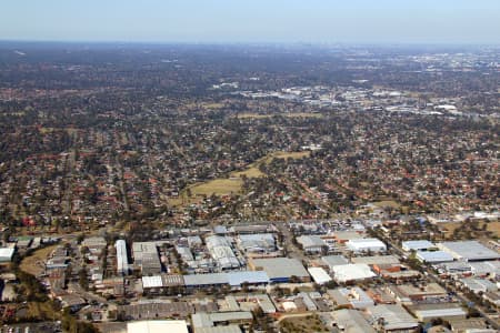 Aerial Image of BLACKTOWN TO THE CITY