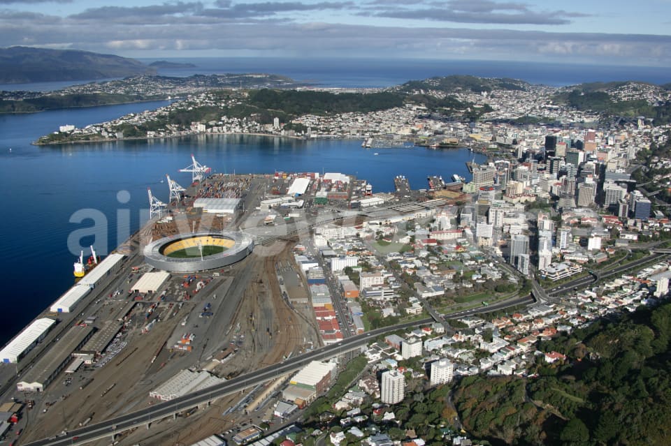 Aerial Image of Wellington city