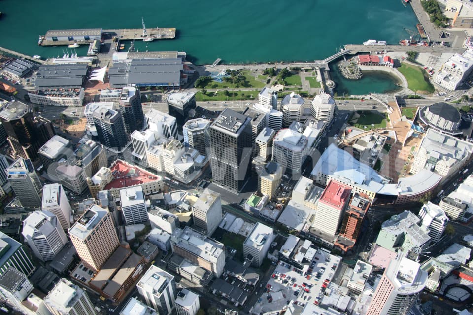 Aerial Image of Wellington CBD