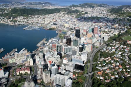 Aerial Image of WELLINGTON CBD