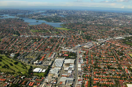 Aerial Image of FIVE DOCK TO THE CITY