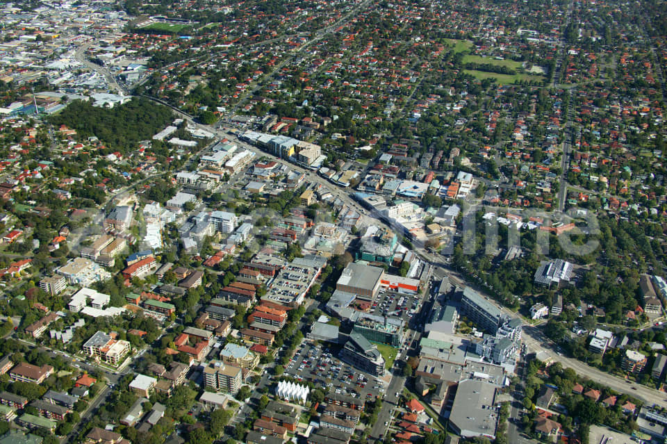 Aerial Image of Dee Why Centre
