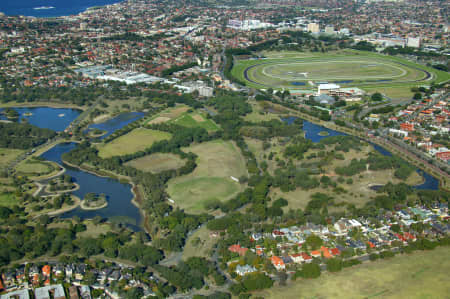 Aerial Image of CENTENNIAL PARK AND RANDWICK
