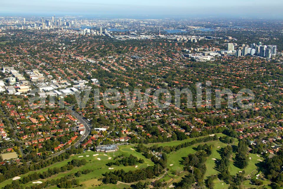 Aerial Image of South from Roseville Golf Couse