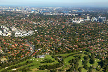 Aerial Image of SOUTH FROM ROSEVILLE GOLF COUSE