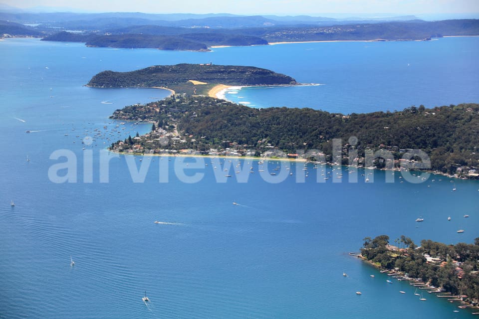 Aerial Image of Palm Beach and Barrenjoey Head