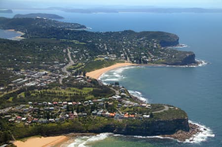 Aerial Image of BILGOLA HEAD OVER AVALON