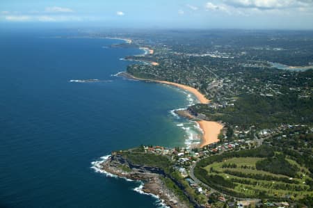 Aerial Image of BILGOLA AND NEWPORT BEACH