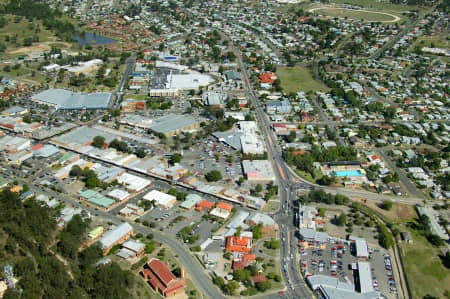 Aerial Image of CESSNOCK CBD