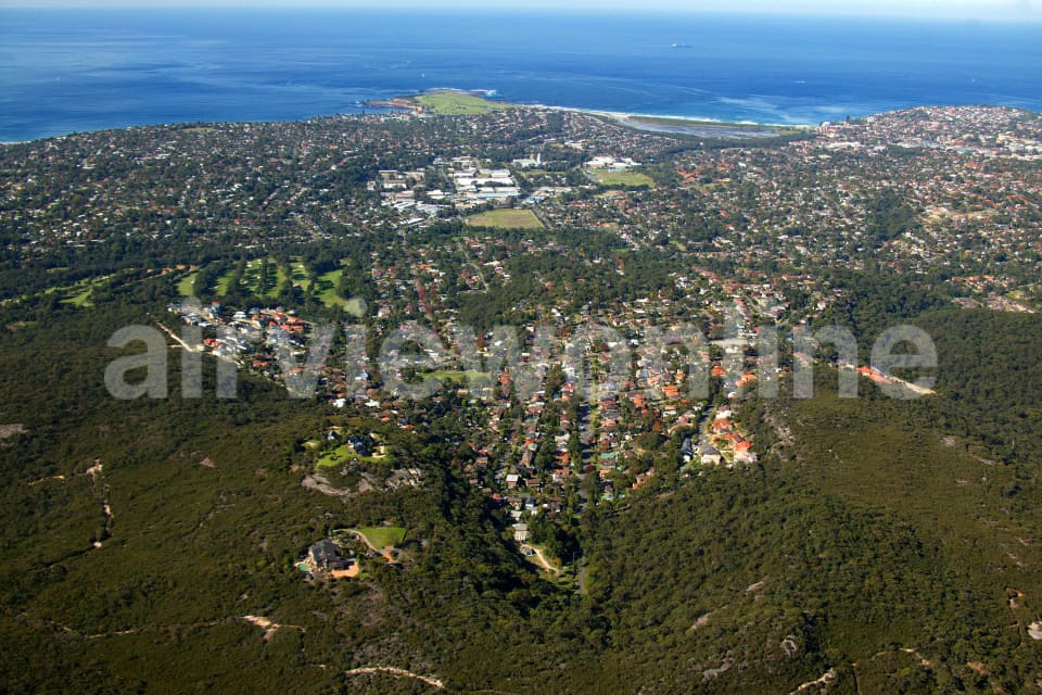 Aerial Image of East from Cromer Heights