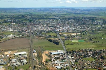 Aerial Image of KELSO INDUSTRIAL AREA AND BATHURST