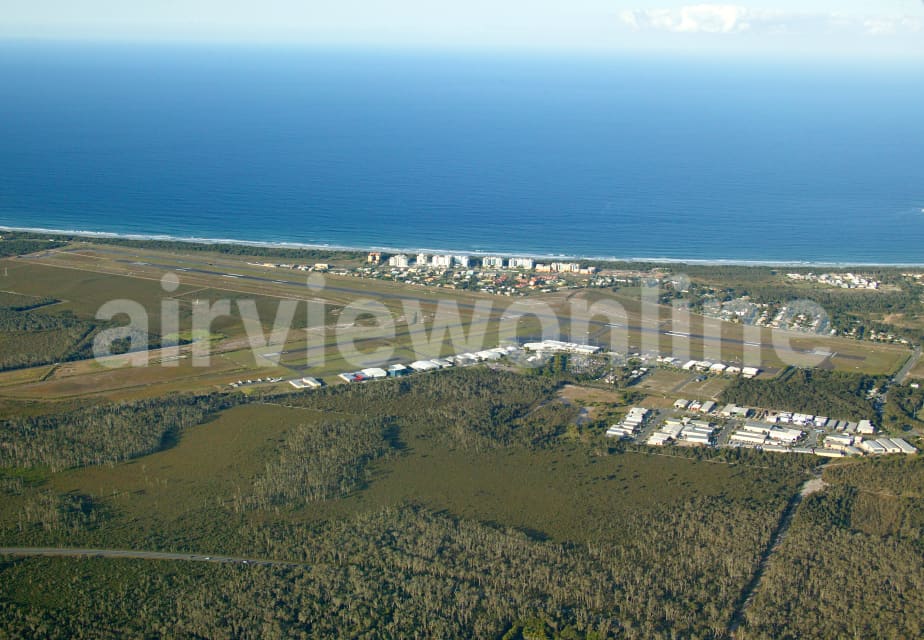Aerial Image of Sunshine Coast Airport