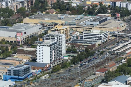 Aerial Image of HORNSBY STATION & WESTFIELD
