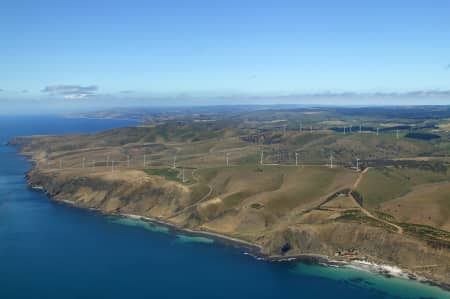 Aerial Image of STARFISH HILL WIND FARM