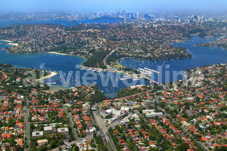Aerial Image of Seaforth to the City