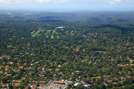 Aerial Image of TURRAMURRA EAST TO THE COAST