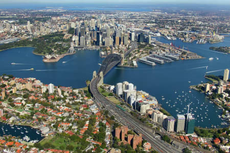 Aerial Image of SYDNEY FROM THE NORTH