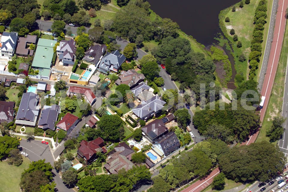 Aerial Image of Living at Centennial Park