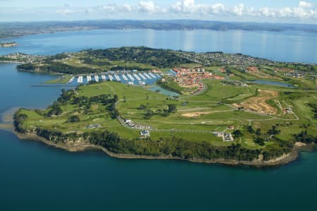 Aerial Image of GULF HARBOUR